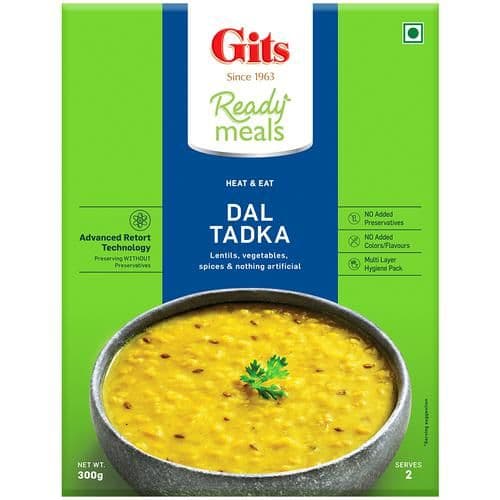 300 G Carton Gits Ready To Eat Dal Tadka ShopIndianProductsa
