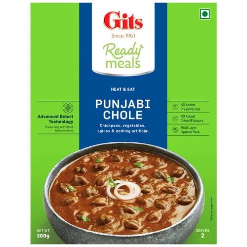 300 G Carton Gits Ready To Eat Punjabi Chhole ShopIndianProductsa