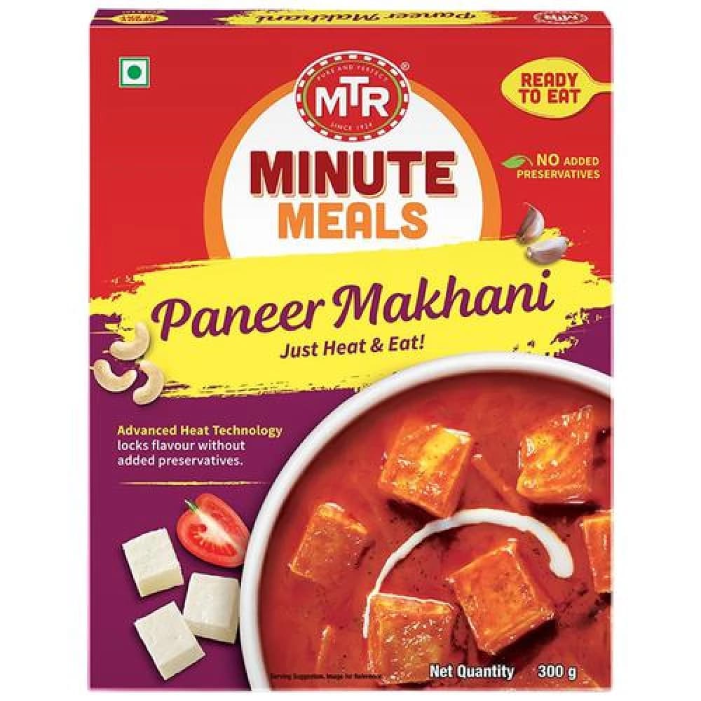 300 G Carton Mtr Ready To Eat Paneer Makhani ShopIndianProductsa