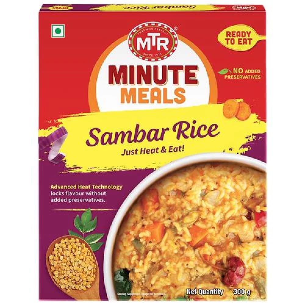 300 G Carton Mtr Ready To Eat Sambar Rice ShopIndianProductsa