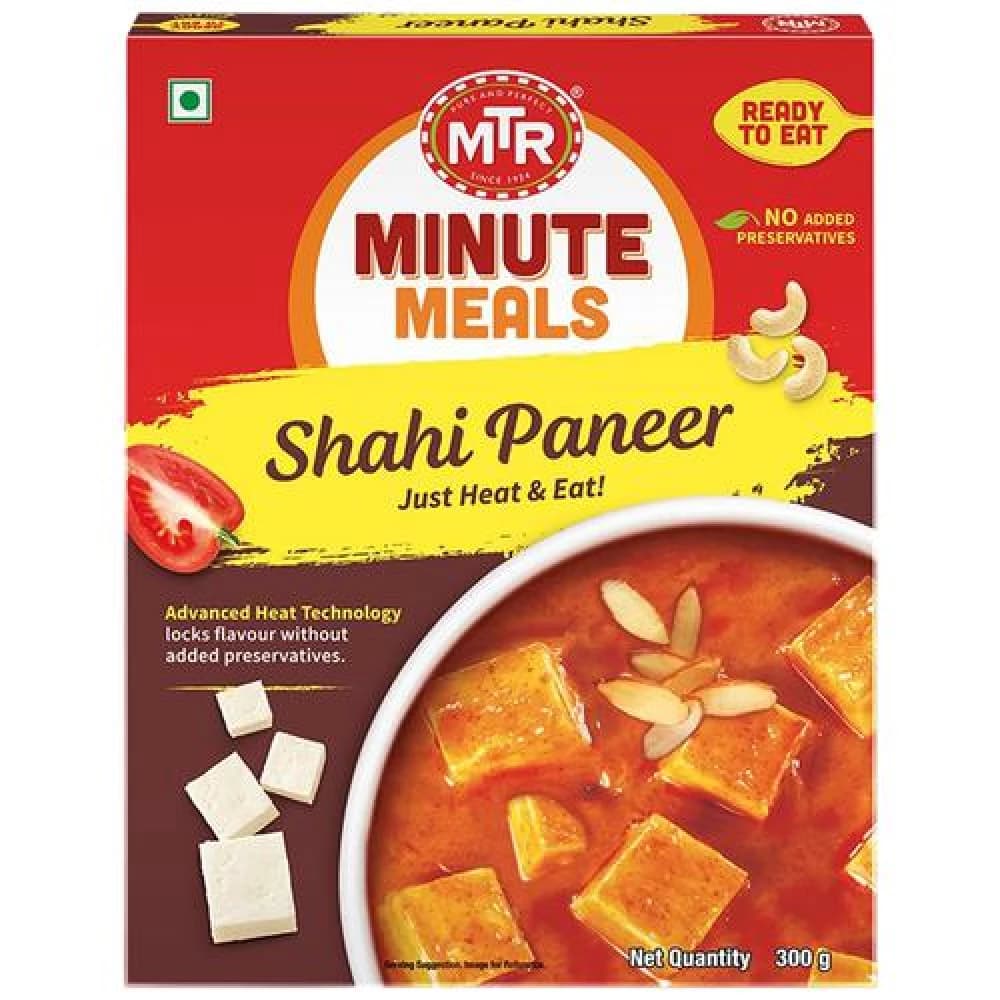 300 G Carton Mtr Ready To Eat Shahi Paneer ShopIndianProductsa