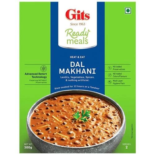 300 G Gits Ready To Eat Dal Makhani ShopIndianProductsa