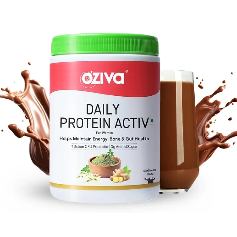 300 G Oziva Daily Protein Activ For Women Chocolate ShopIndianProductsa