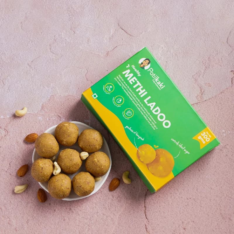 Patil Kaki (Methi Ladoo (Pure Ghee) — 300 g