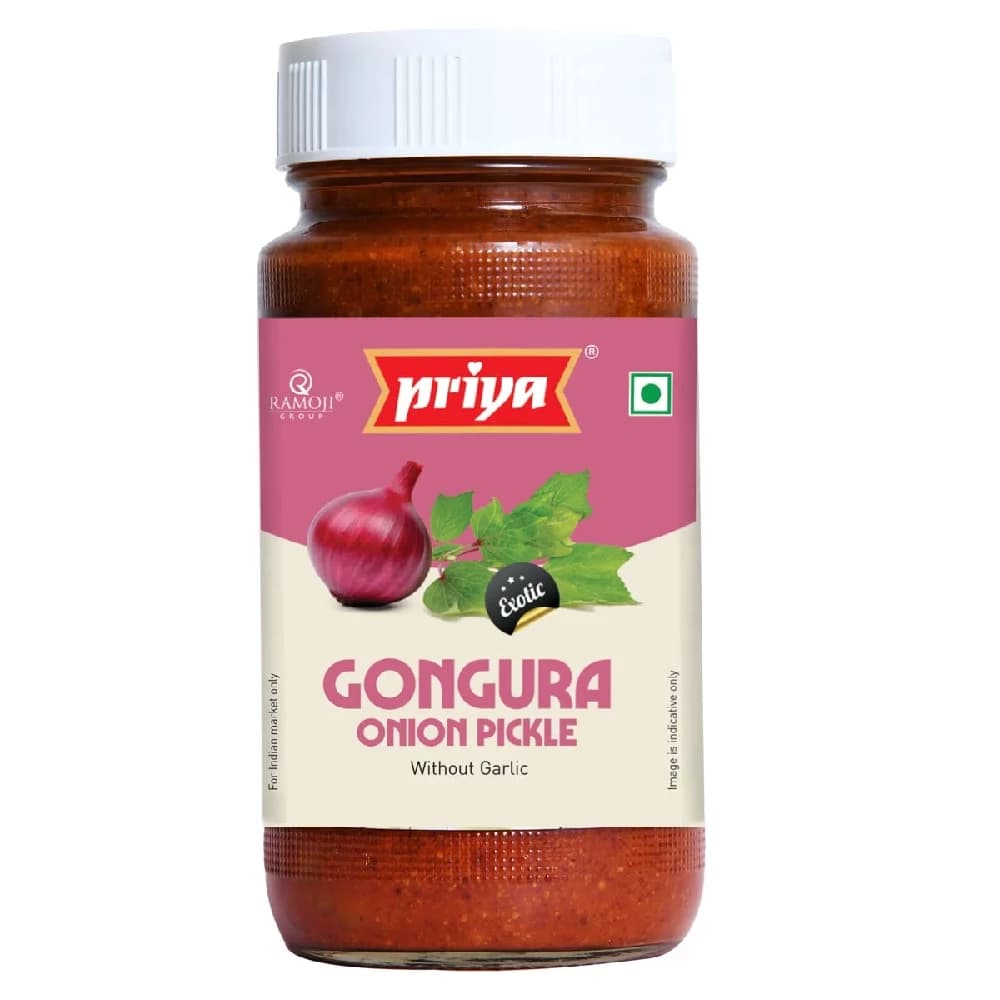 300 G Priya Gongura Onion Pickle ShopIndianProductsa