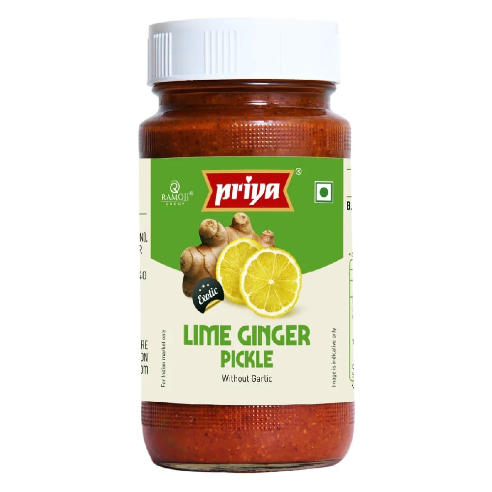 300 G Priya Lime Ginger Pickle ShopIndianProductsa