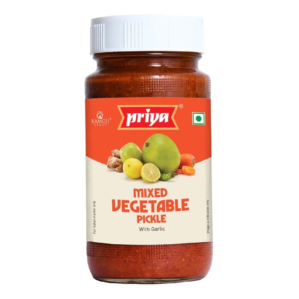 300 G Priya Mixed Vegetable Pickle ShopIndianProductsa