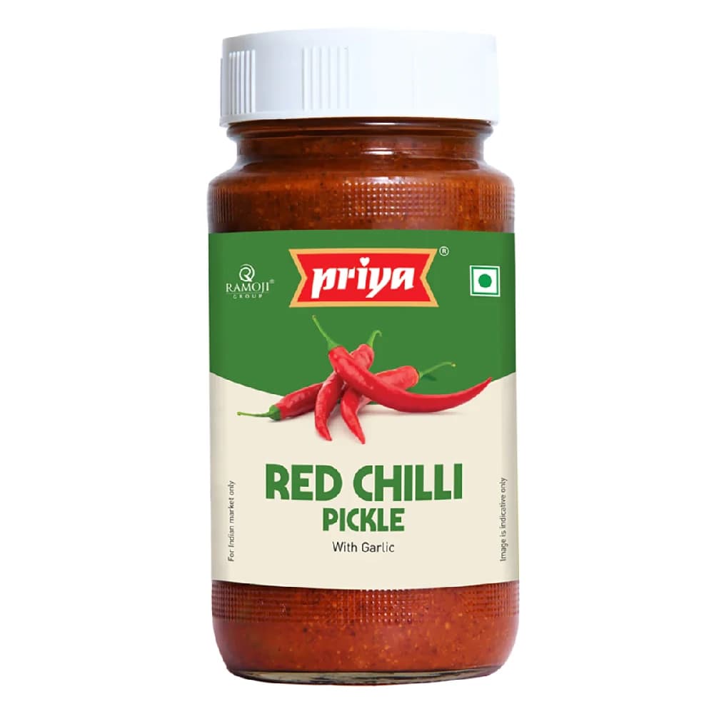 300 G Priya Red Chilli Pickle ShopIndianProductsa