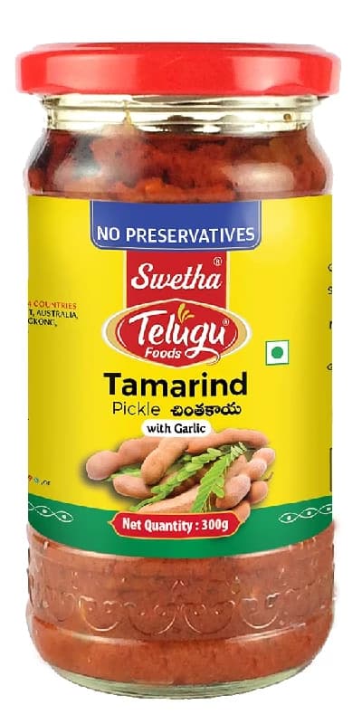 300 G Swetha Telugu Foods Tamarind Pickle ShopIndianProductsa