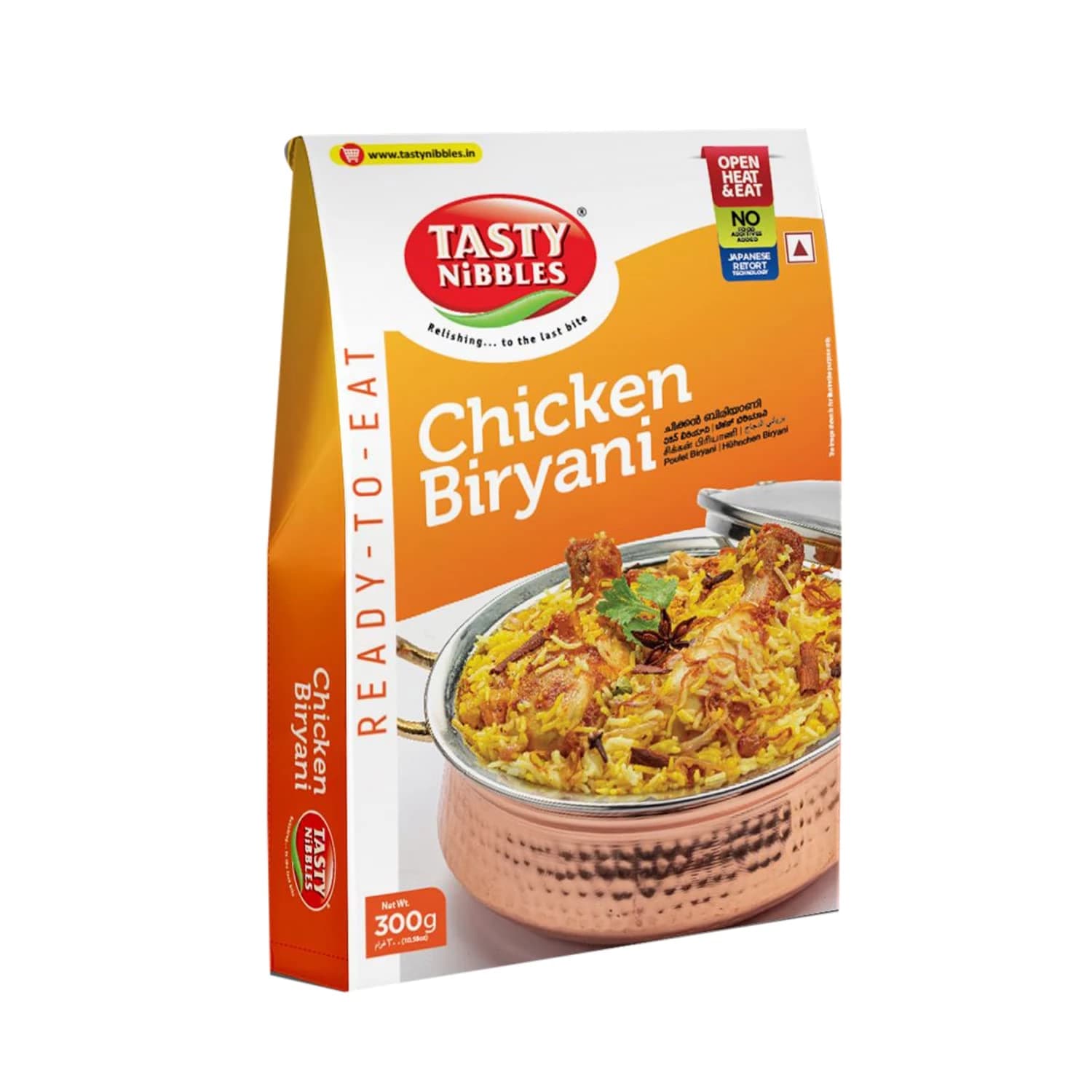 300 G Tasty Nibbles Ready To Eat Chicken Biryani ShopIndianProductsa