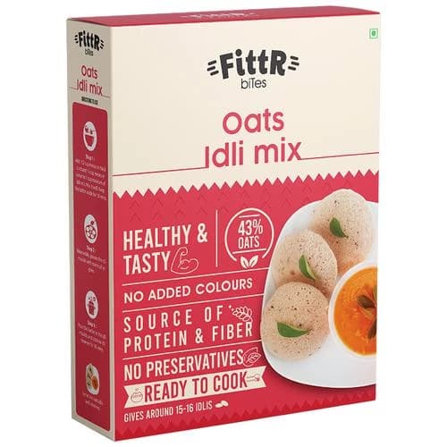 325 G Box Fittr Oats Idli Mix Ready To Cook ShopIndianProductsa