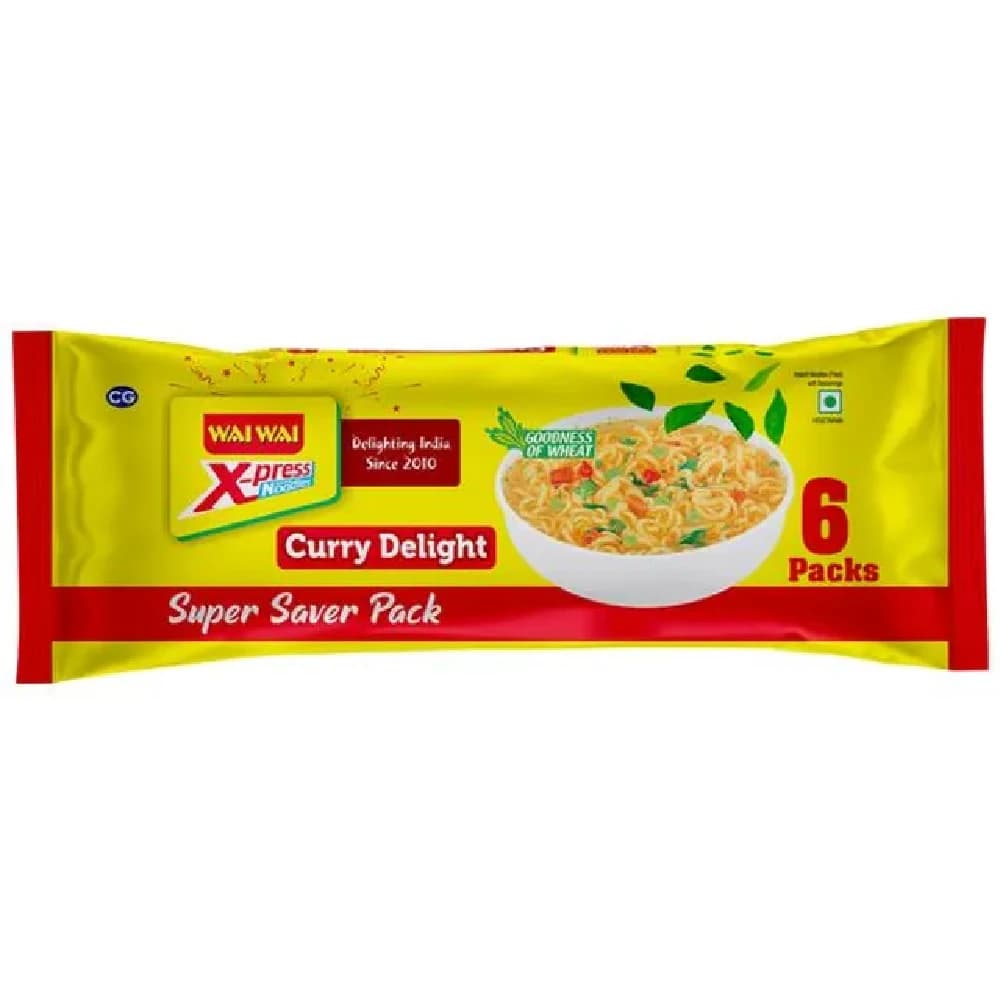 330 G Pack Of 6 Wai Wai X Press Noodles ShopIndianProductsa
