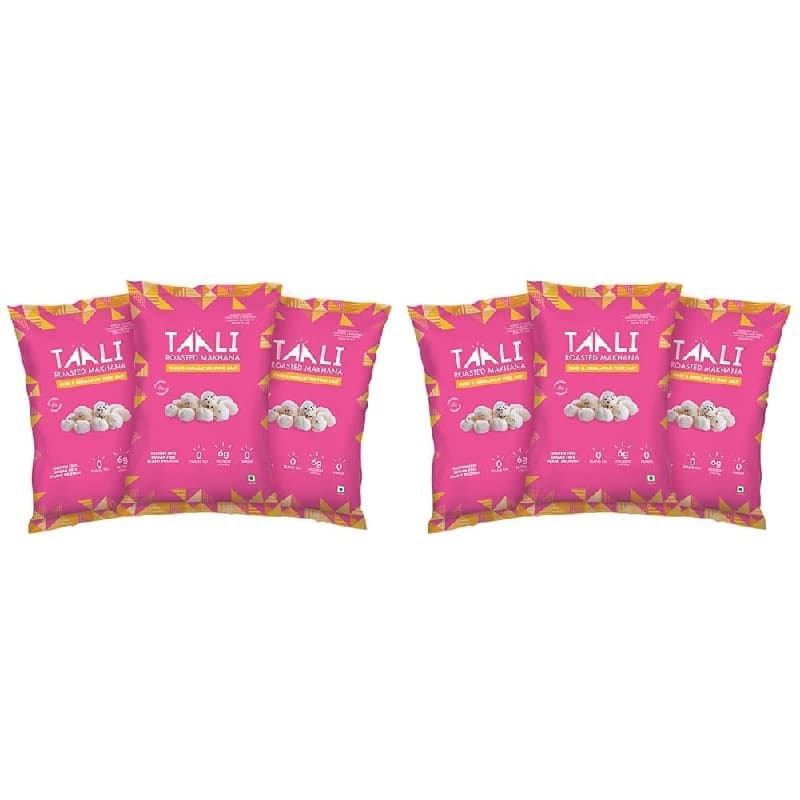 Taali Roasted Ghee Himalayan Pink Salt Makhana — 6