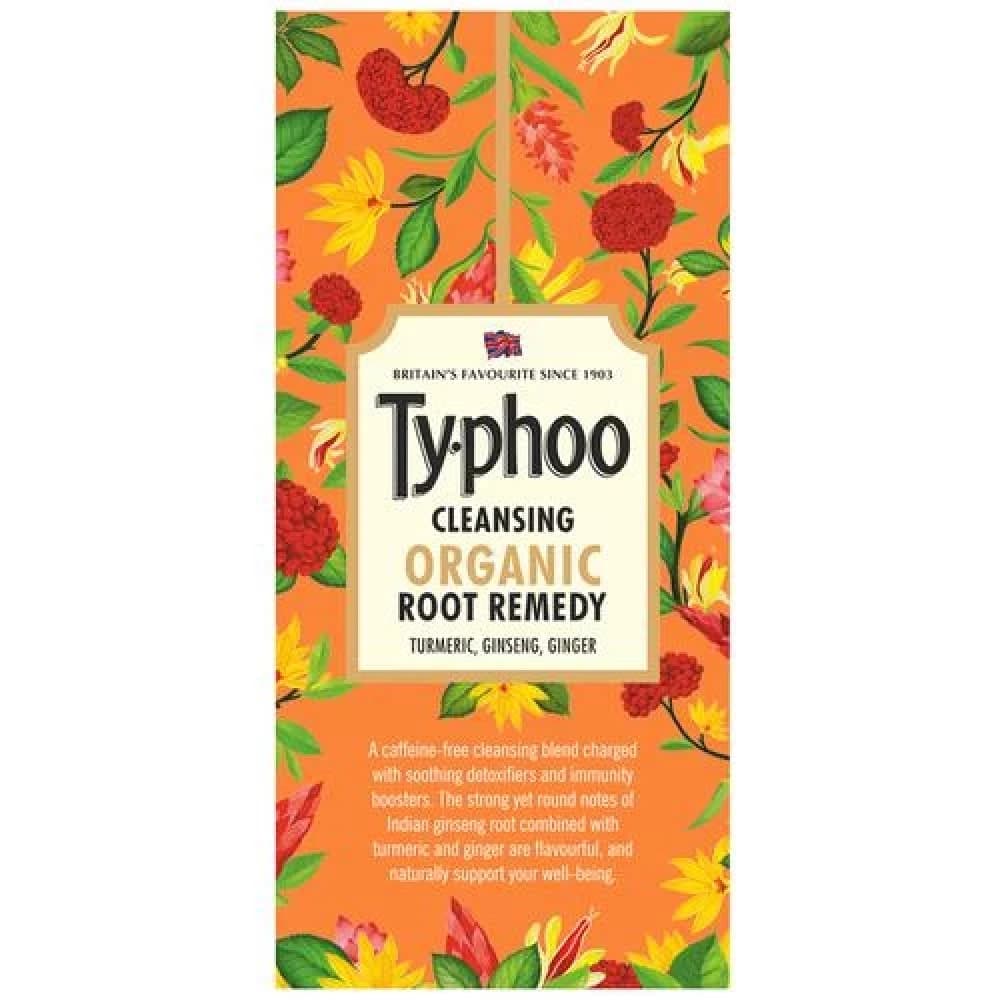 36 G 20 Bags X 18 G Each Typhoo Cleansing Organic Root Remedy Tea ShopIndianProductsa