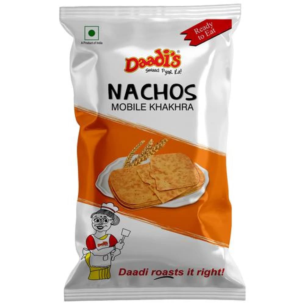 Daadis Mobile Khakhra - Nachos — 40 g