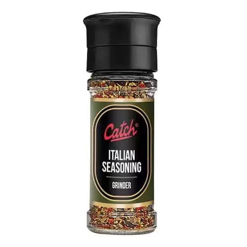 40 G Glass Bottle Catch Italian Seasoning Grinder Spices Herbs Blend ShopIndianProductsa