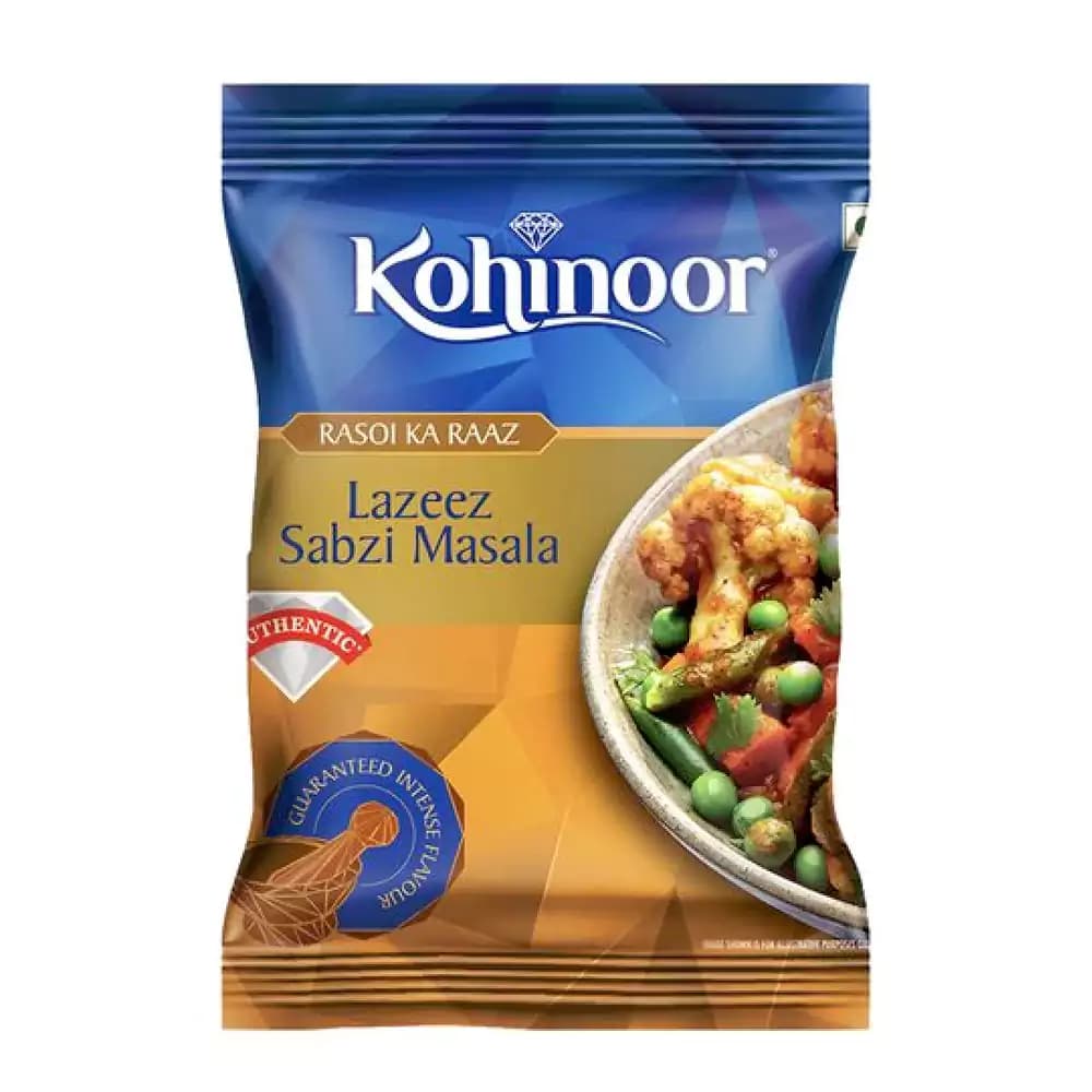 40 G Kohinoor Rasoi Ka Raaz Lazeez Sabzi Masala ShopIndianProductsa