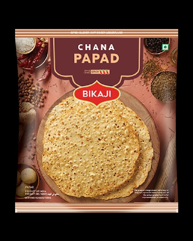 400 G Bikaji Chana Papad ShopIndianProductsa