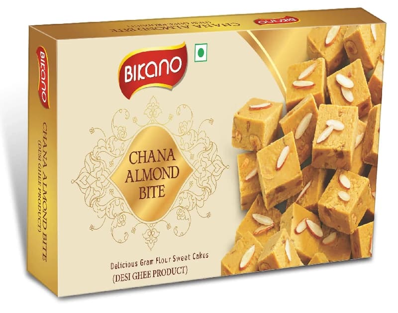 Bikano Chana Almond Bite — 400 g