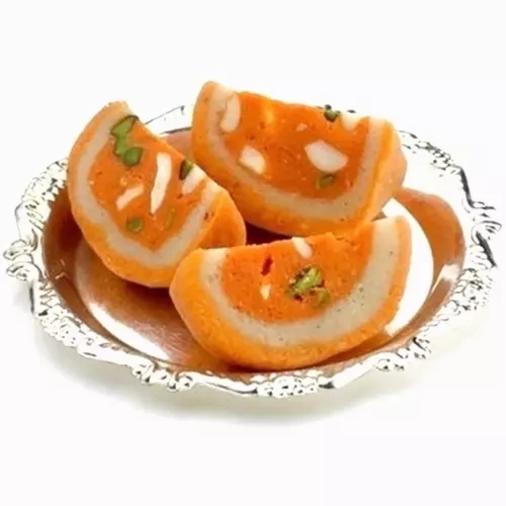 Punjabi Ghasitaram Halwai Dryfruit Orange Melba — 400 g