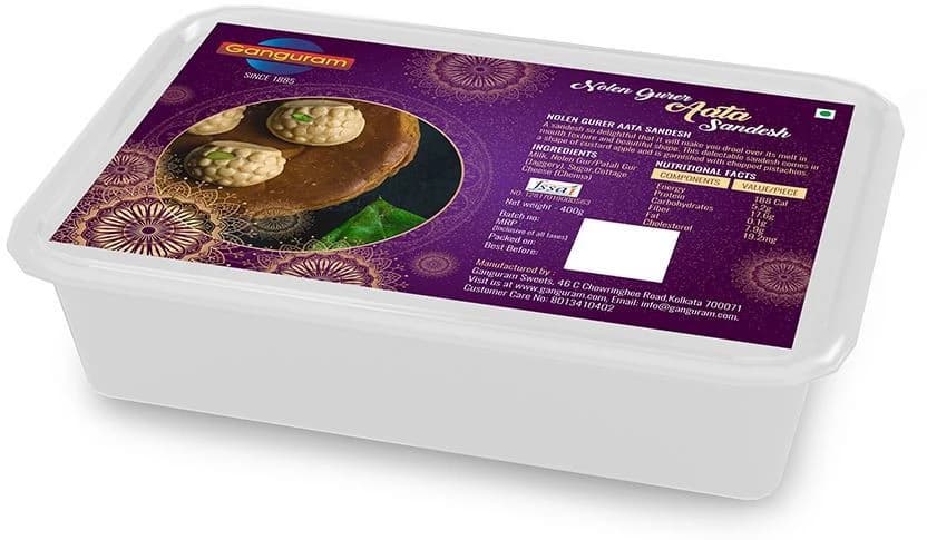 Ganguram's Aata Sandesh — 400 g