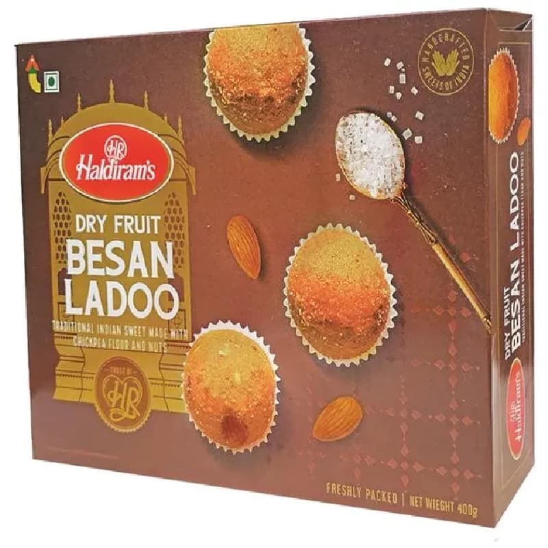 Haldiram's Besan Ladoo — 400 g