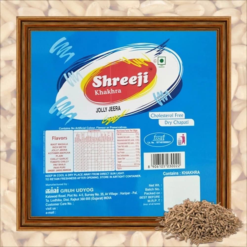 Shreeji Khakra Jolly Jeera Khakra — 400 g