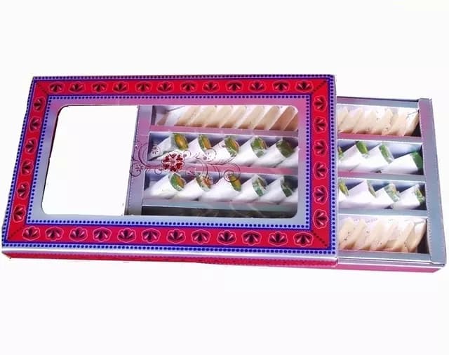 Punjabi Ghasitaram Halwai Kaju Roll & Katli — 400 g