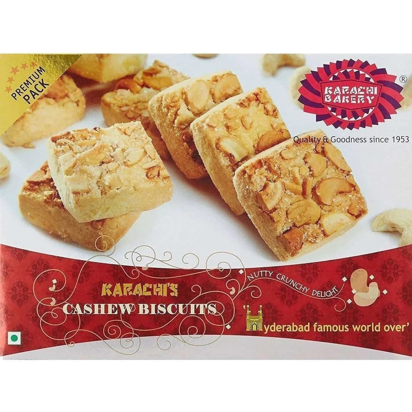 400 G Karachi Bakery Cashew Biscuits ShopIndianProductsa