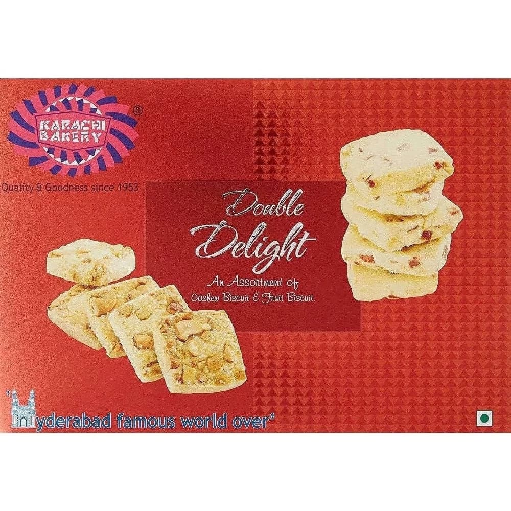 400 G Karachi Bakery Double Delight Cookies ShopIndianProductsa