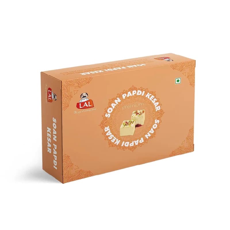Lal Sweets Soan Papdi Kesar — 400 g