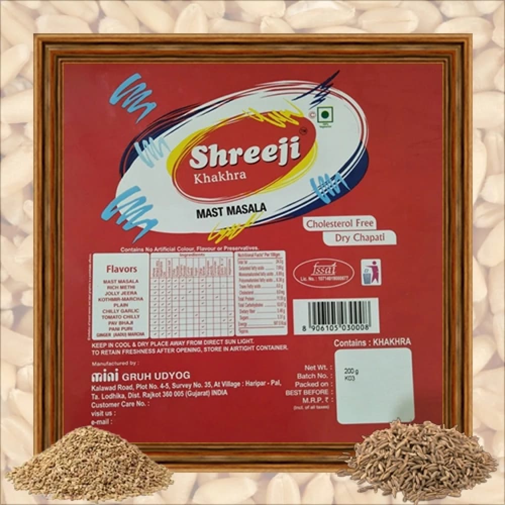 Shreeji Khakra Mast Masala Khakra — 400 g