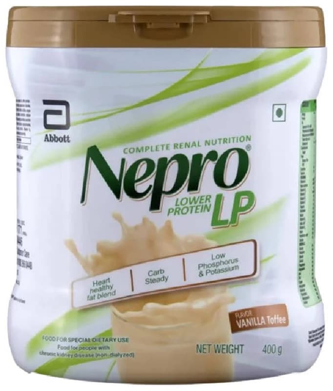 400 G Nepro Vanilla Toffee Lp Low Protein Health Drink Powder ShopIndianProductsa