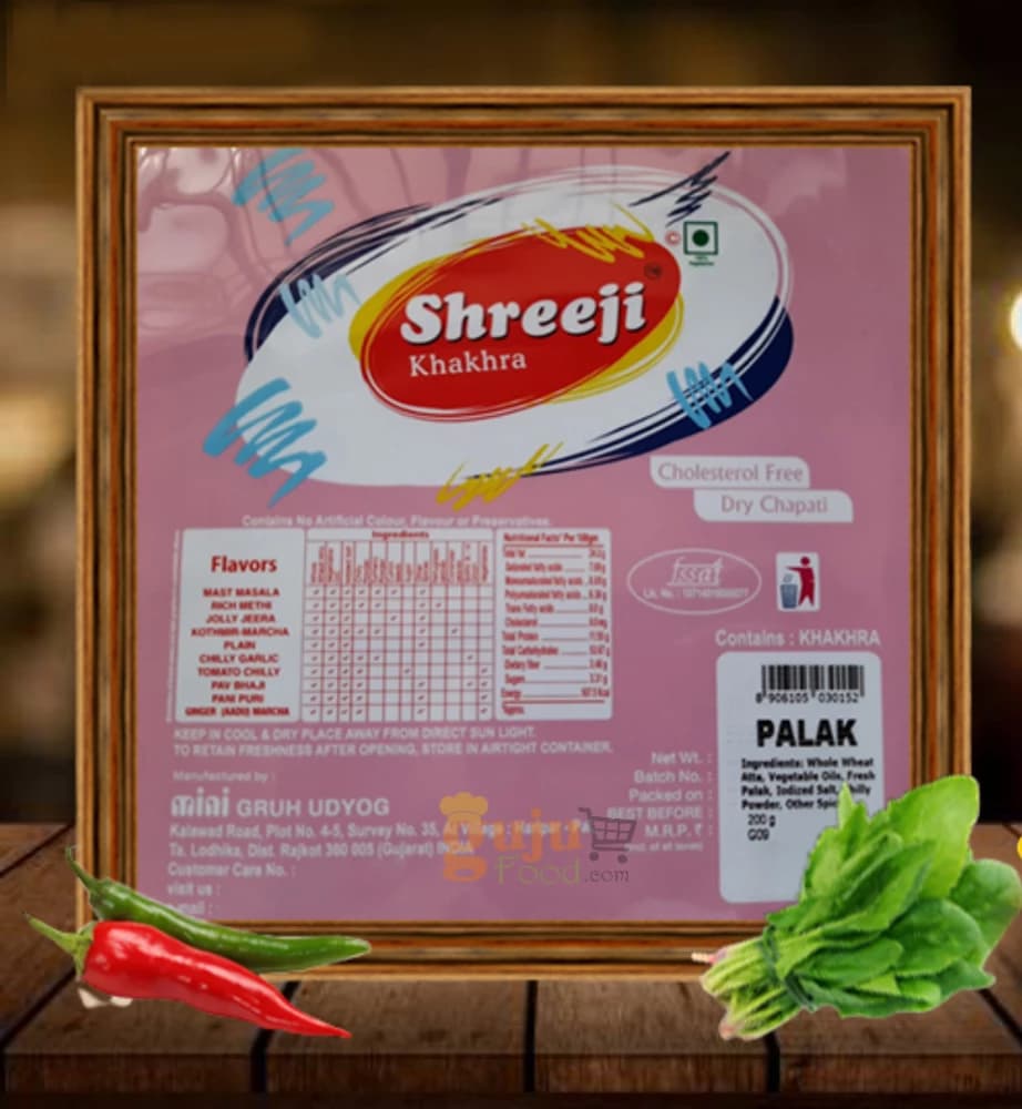 Shreeji Khakra Palak Khakra — 400 g