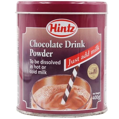 400 G Tin Hintz Chocolate Drink Powder ShopIndianProductsa