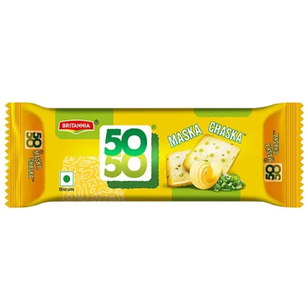 405 G Britannia 50 50 Maska Chaska Salted Biscuits ShopIndianProductsa