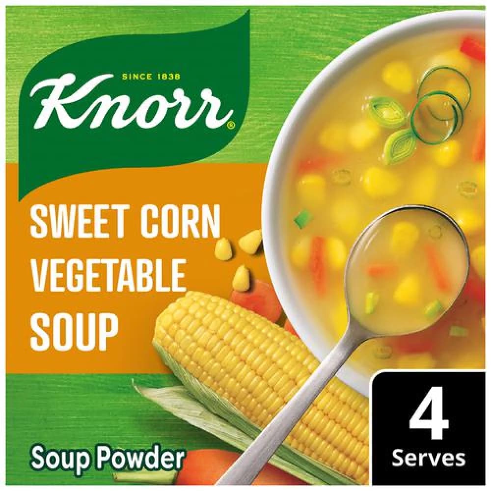 42 G Knorr Sweet Corn Soup 100Percent Real Vegetables ShopIndianProductsa