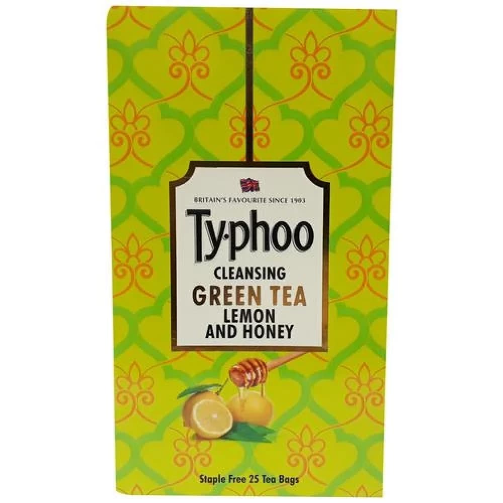 425 G 25 Bags X 17 G Each Typhoo Green Tea Lemon Honey ShopIndianProductsa