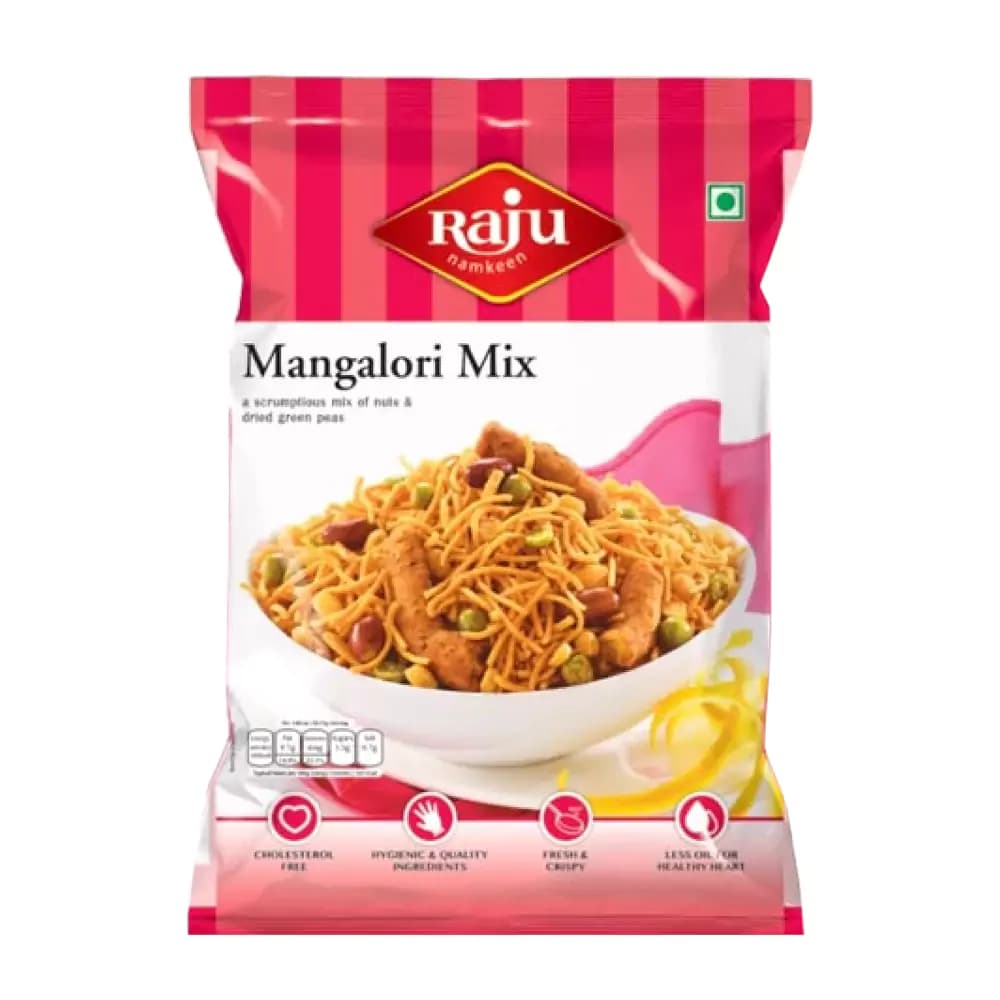 Raju Namkeen Mangalori Mix — 400 g