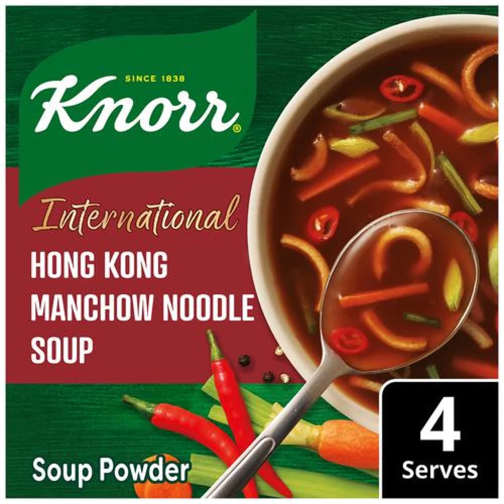 44 G Knorr International Hong Kong Manchow Noodle Soup 100Percent Real Vegetables ShopIndianProductsa
