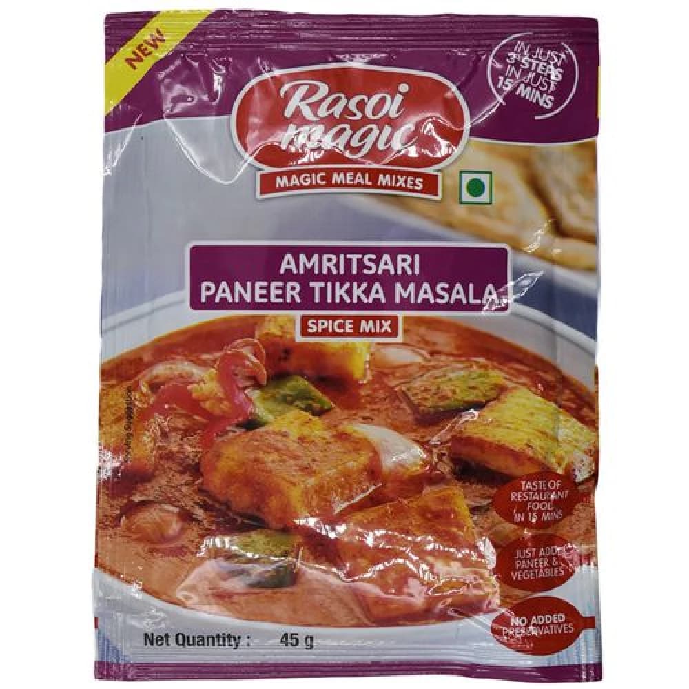 45 G Rasoi Magic Spice Mix Amritsari Paneer Tikka Masala ShopIndianProductsa