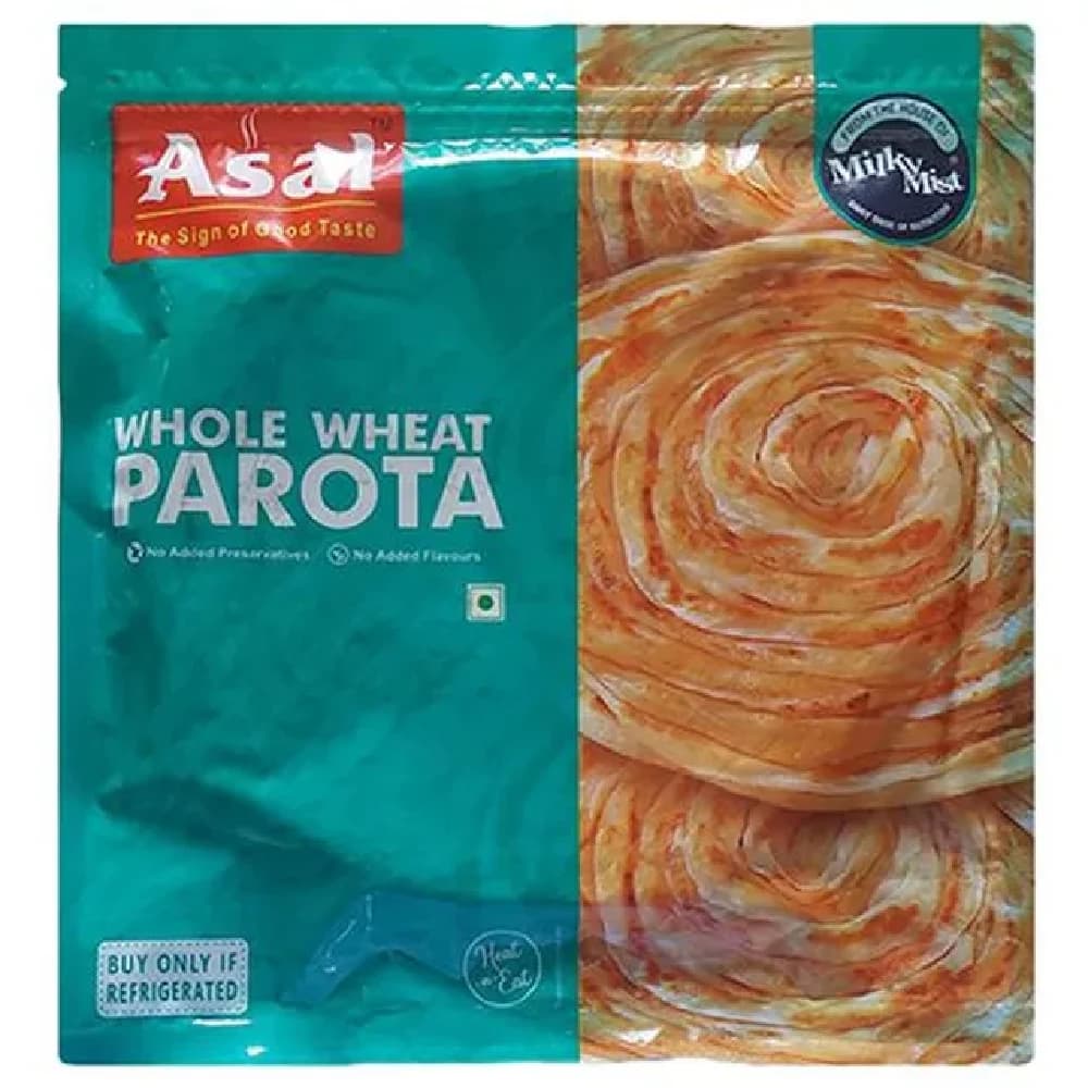 450 G Asal Whole Wheat Parota Soft Delicious Ready To Cook ShopIndianProductsa