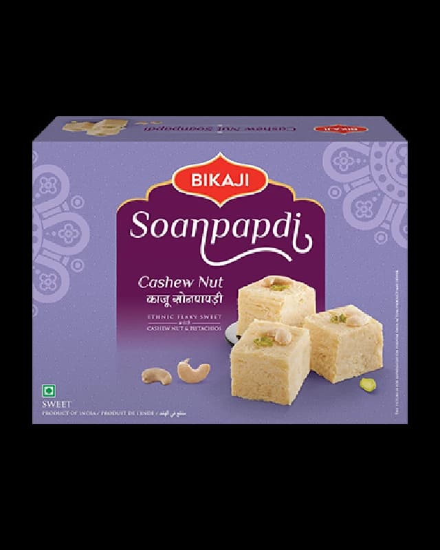 Bikaji Kaju Soan Papdi — 450 g
