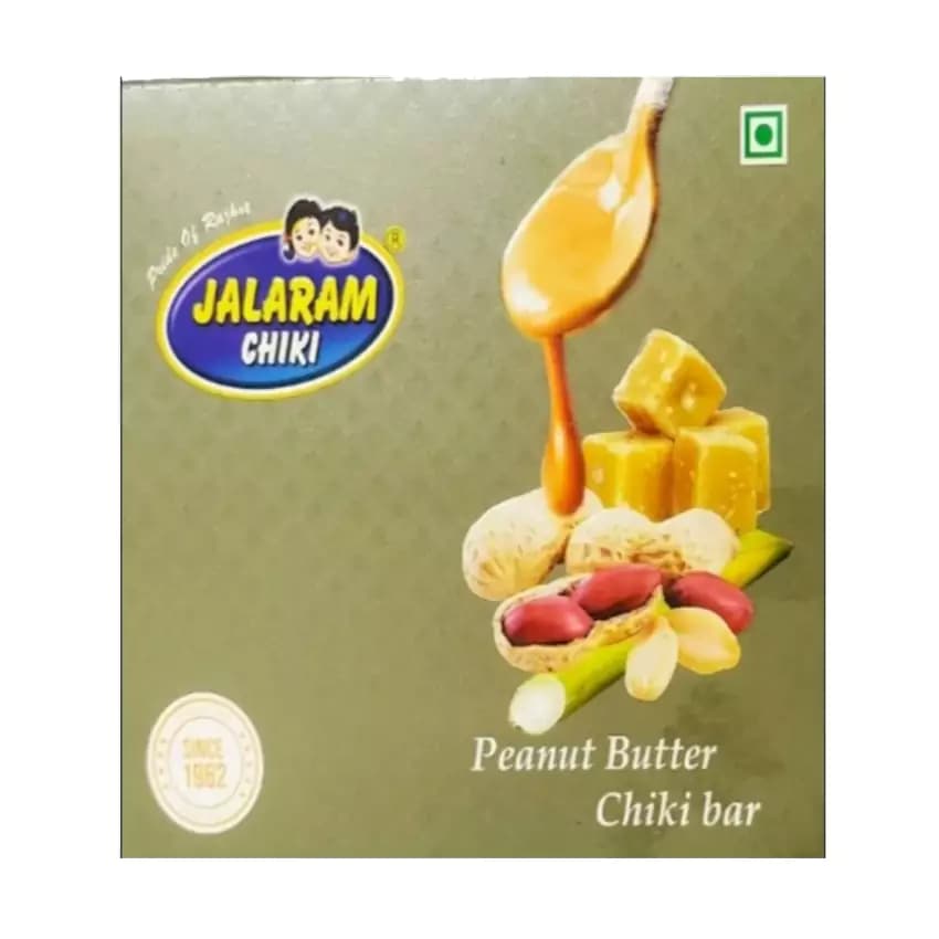 Jalaram Chocolate Peanut Butter Chiki — 450 g
