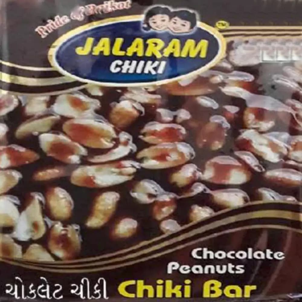 Jalaram Chocolate Peanut Chiki — 450 g