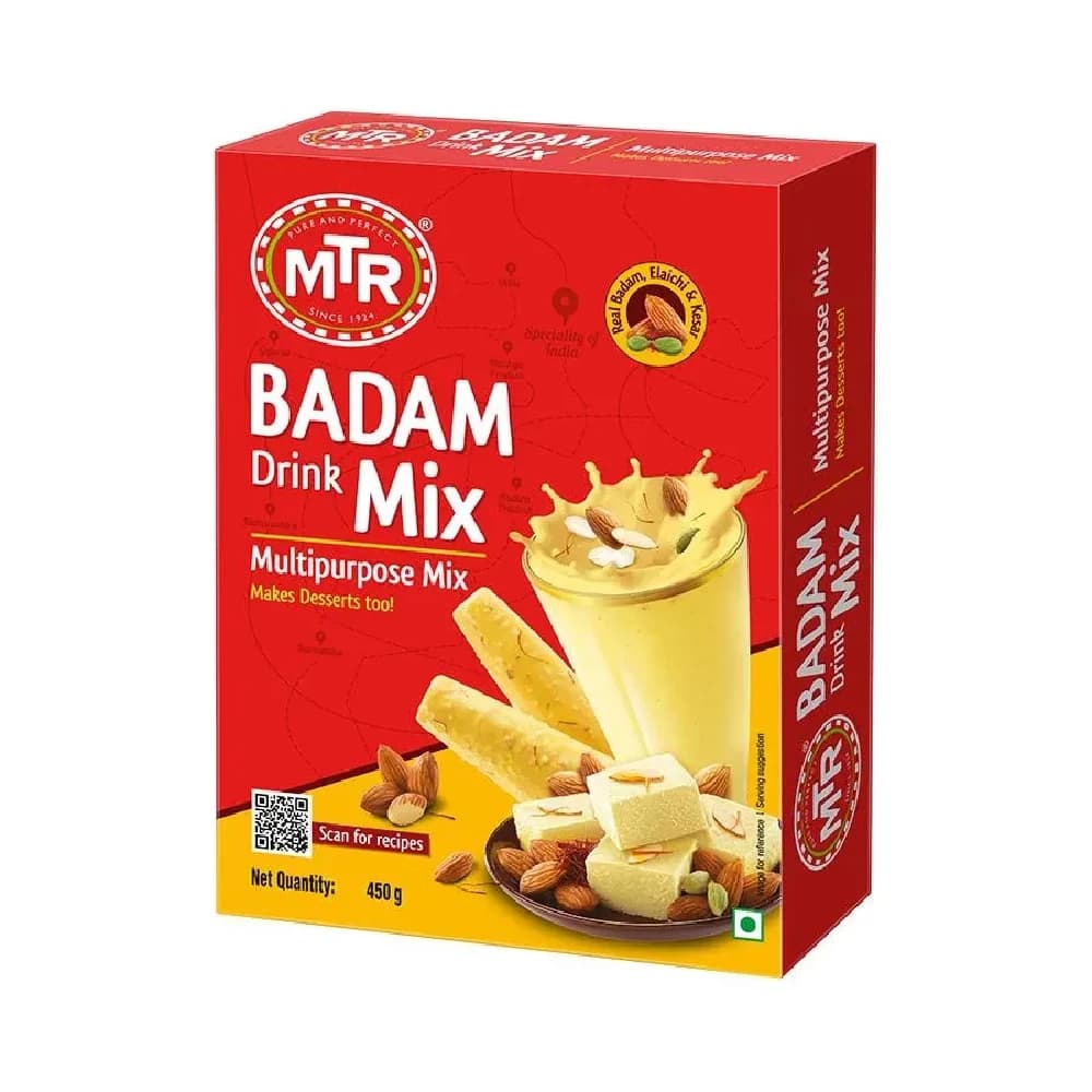 450 G Mtr Badam Drink Mix Real Badam Elaichi Kesar ShopIndianProductsa