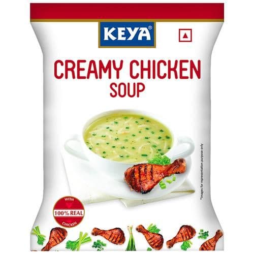48 G Keya Creamy Chicken Soup With 100Percent Real Chicken ShopIndianProductsa