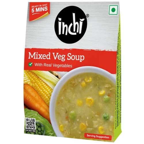 48 G Mono Carton Inchi Mixed Veg Soup With Real Vegetables Cook Up For Any Time ShopIndianProductsa