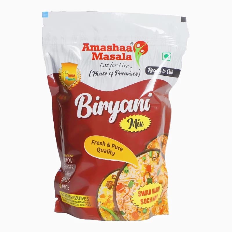 480 G Amashaa Masala Eat For Live Biryani Mix ShopIndianProductsa