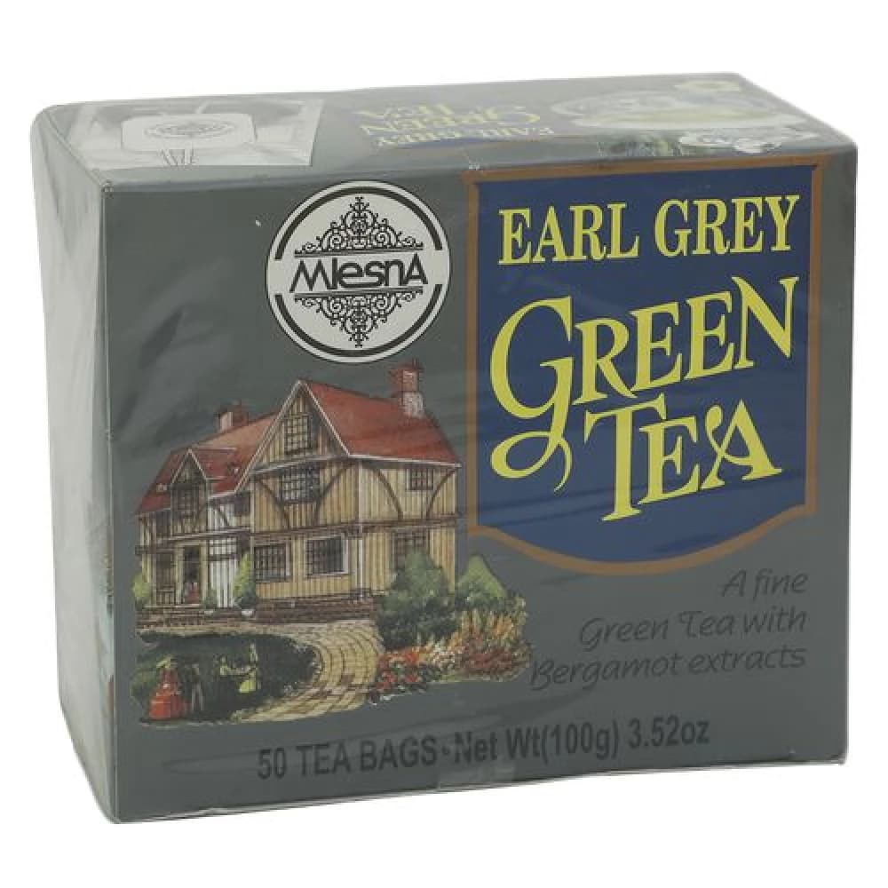50 Ba G X 2 G Each 100 Gm Mlesna Flavored Green Tea Bags Earl Grey ShopIndianProductsa